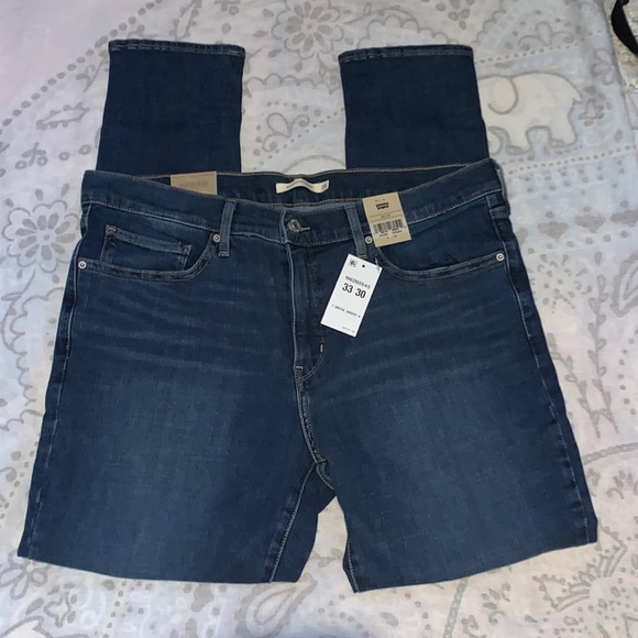 NWT Levi's 311 Skinny Shaping Denim Dark Blue Jeans Sz 33 x 30 - Picture 1 of 8